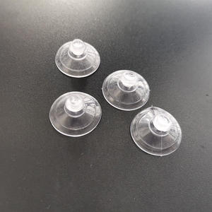 2Cm Clear <span class=keywords><strong>Sucker</strong></span> Zuignap Paddestoel Hoofd Sterke Vacuüm Sukkers Haken Hanger Voor Raamdecoratie Bruiloft Auto Glas - Product Image 3