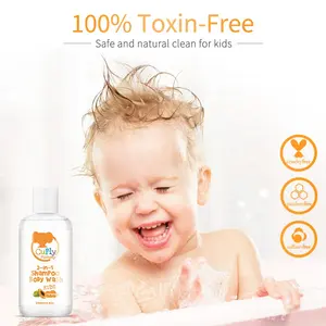 CURLYMOMMY DE SALUD bebé orgánico gel de ducha de champú cuidado del cabello para niños - Product Image 4