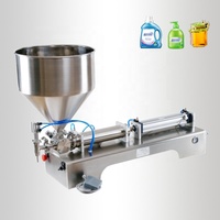 Machine de remplissage de shampoing à tête unique, machine de remplissage de gel jetable pour savon