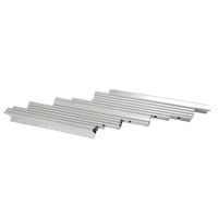 Mécanisme de table en aluminium extensible de 4000MM en acier avec toboggan mobilier d'extérieur salle à manger chambre salle de bain parc maison bureau salle de sport