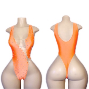 Ropa de Baile Exótico al por Mayor Productos Mejor Clasificados Atuendo de Stripper con Pedrería Más Popular - Product Image 4