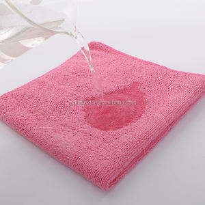 Logotipo de impresión personalizado cocina microfibra ventana gafas paño de limpieza trapo paño de limpieza de microfibra toalla Toalla de lavado de coches - Product Image 3