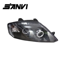 Ensemble de phares de voiture Sanvi Hyundai Coupé 2002-2005, ampoule HID, LED Angel Eye, rétrofit 35W 12V, paire, garantie 1 an