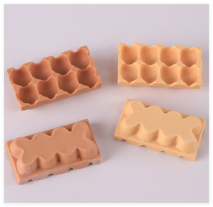 Vente en gros de <span class=keywords><strong>bricolage</strong></span> mignon petit présentoir de rangement en 3D plateau d'oeufs de poule en résine décoration de <span class=keywords><strong>cuisine</strong></span> de maison de poupée miniature jouets alimentaires pour enfants - Product Image 5