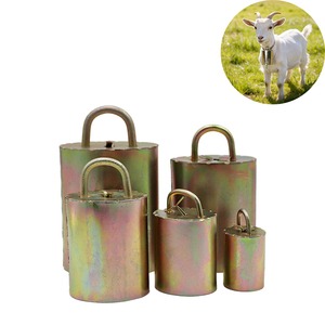 Campanas para Animales de Acero Galvanizado, Versión Mejorada, con Marco de Hierro y Bomba, para Ganado Vacuno, Equino y Ovino, Equipo de Pastoreo, Nuevo - Product Image 1