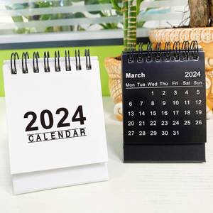 Promotion Gift Custom Simple Small Size <b>Calendar</b> Office Spiral Binding Daily Monthly Printing Mini <b>Calendar</b> Custom Logo - Product Image 2