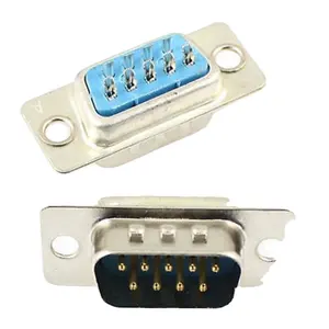 RS232 D-SUB Serial 9 Pin Male Plug DB9 Connector