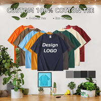 T-shirt à manches courtes pour homme, coupe classique, 100% coton, tricoté, 180g, col rond, écologique, fabriqué sur commande par une usine OEM