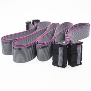 Kabel IDC Flat Ribbon 16pin Kustom Pabrik dengan Kabel Harness Konektor Terpasang - Product Image 2