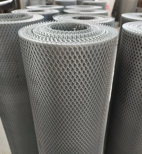 Prix du treillis métallique expansé avec options de cadre en acier galvanisé et en aluminium pour façade, <span class=keywords><strong>plafond</strong></span> et conception architecturale - Product Image 1