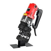 Machine à poinçonner le métal portable de type 10T personnalisée, nouvelle, électrique hydraulique, poinçonneuse MHP-25