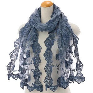 Pañuelo de chifón tipo turbante de color liso con diseño pintado a mano, ligero, de poliéster, estilo coreano, para mujer, superventas - Product Image 1