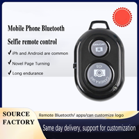 Botón disparador para selfie accesorio adaptador de controlador de cámara control de foto botón remoto Bluetooth para selfie