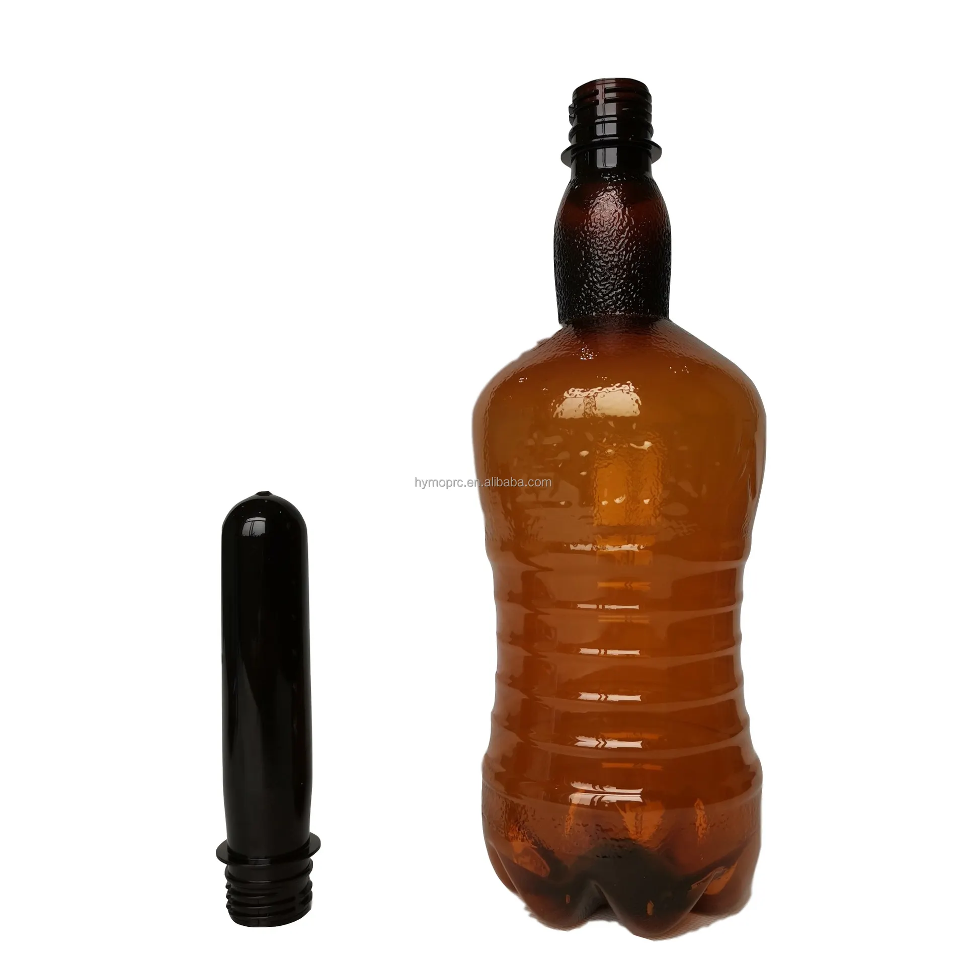 卸売無料サンプルpco1881プレフォームペットビール瓶プレフォーム高いバリアと長い貯蔵寿命