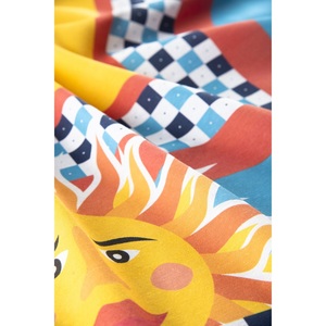 Nappe Excelsa Sicilian Rhapsody en coton 140x240 cm multicolore - Product Image 3