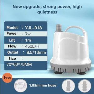 Pompa Air Akuarium Ramah Lingkungan Plastik ZF Ultra-Senyap 7W |   Pompa Akuarium Submersible - Product Image 6