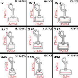 Chất lượng cao Bạc Dog <span class=keywords><strong>Leash</strong></span> Carabiner <span class=keywords><strong>Hook</strong></span> với xoay vòng <span class=keywords><strong>Snap</strong></span> <span class=keywords><strong>hook</strong></span> - Product Image 5