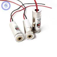 Module de Diode Laser rouge réglable, 2 pièces, 3-5V 650nm 5mW points de Laser rouge 12x35mm pour la Projection