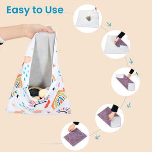 Panno Magico in Microfibra Autoadesivo con Stampa Logo Personalizzata, Multifunzionale, per Avvolgere Fotocamere e Cosmetici, Design Aperto e alla Moda - Product Image 5