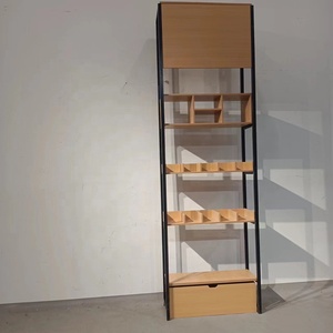 Mỹ phẩm sắt gỗ hiển thị đứng mẹ và bé xem cửa hàng trà sản phẩm chăm sóc da hiển thị kệ tủ - Product Image 6