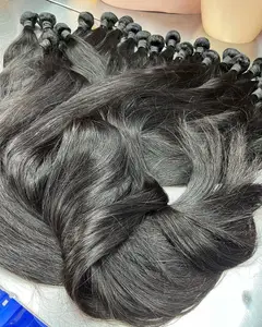 Raw Cambodian Hair Bundles Unprocessed Vendor Wholesale Indian Human Hair Vietnamese Raw Virgin Cuticle Aligned Hair