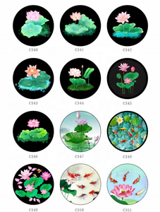 Quảng cáo tùy chỉnh logo gobo không thấm nước đèn ánh sáng làm cho kính lọc ống kính máy chiếu gobo - Product Image 2