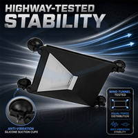 Support de fixation Starlink Mini à ventouse en silicone, fixation sous vide à 4 points, sans perçage, pour toit de voiture, camping-car, bateau, voyages hors réseau
