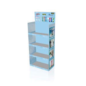 Exhibidores de Cartón Corrugado Personalizados de Múltiples Niveles para Juguetes Infantiles, Estantes de Exhibición para Supermercados - Product Image 3