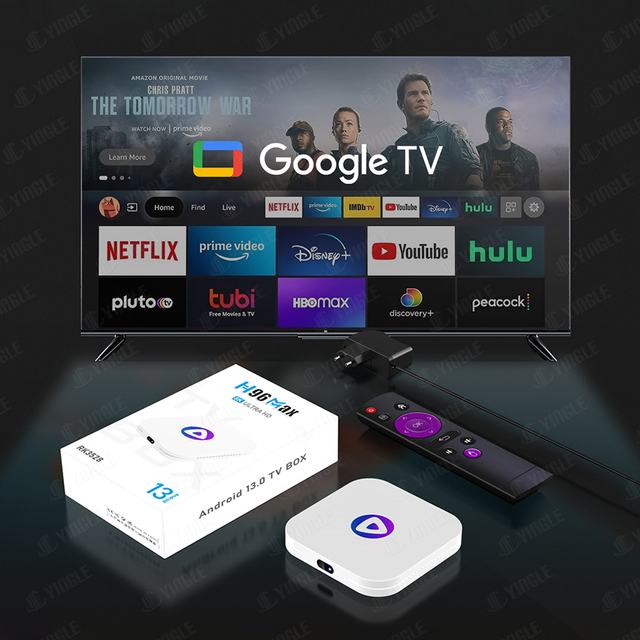 2025 H96 MAX M9 Rockchip RK3528 STB 8K Streaming Media Player Smart OTT Internet Super Box Best Google Android 13 Set-top TV Box