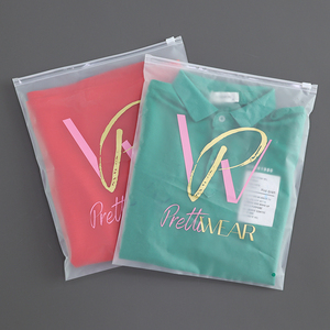 Bolsa de Almacenamiento para Camisetas con Cierre de Cremallera Esmerilada y Logotipo Personalizado, Fabricada con Materiales Reciclados, Autosellable, para Uso en Supermercados - Product Image 4