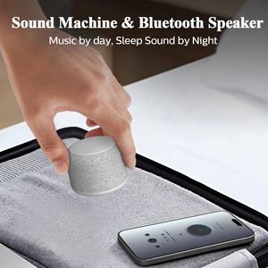 Mesin <span class=keywords><strong>White</strong></span> <span class=keywords><strong>Noise</strong></span> Mini Portabel HiFiD Ideal Speaker BT dengan Timer Mati Otomatis untuk Perjalanan, Kantor, atau Kamar Tidur - Product Image 3