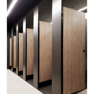 Polybett 12Mm Hpl Không Thấm Nước Nhà Vệ Sinh Tủ Phòng Tắm Phân Vùng Nhỏ Gọn Laminate Nhà Vệ Sinh Phân Vùng Hệ Thống - Product Image 2