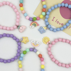 Collare Colorato per Animali Domestici, Collana Elastica con Perle, Gioielli per Cuccioli, Colore Macaron, Abbigliamento per Chihuahua e Yorkie - Product Image 3