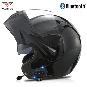 <span class=keywords><strong>Casque</strong></span> <span class=keywords><strong>de</strong></span> moto à rabat certifié VIRTUE DOT-ABS, ventilation, <span class=keywords><strong>Bluetooth</strong></span> | <span class=keywords><strong>Casque</strong></span> <span class=keywords><strong>de</strong></span> sécurité pour adultes - Product Image 2
