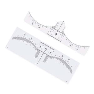 Pochoir à sourcils en plastique imperméable, guide adhésif pour microblading, outil de maquillage permanent, règle à sourcils réutilisable - Product Image 3