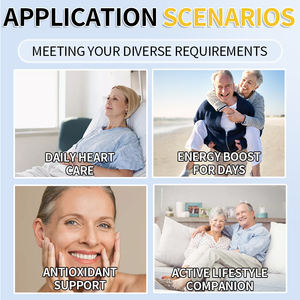 Capsule di Coenzima Q10 <span class=keywords><strong>e</strong></span> Vitamina <span class=keywords><strong>E</strong></span> OEM ODM a Marchio Privato, Integratore Naturale Antiossidante per il Benessere Cellulare <span class=keywords><strong>e</strong></span> Cardiovascolare - Product Image 4