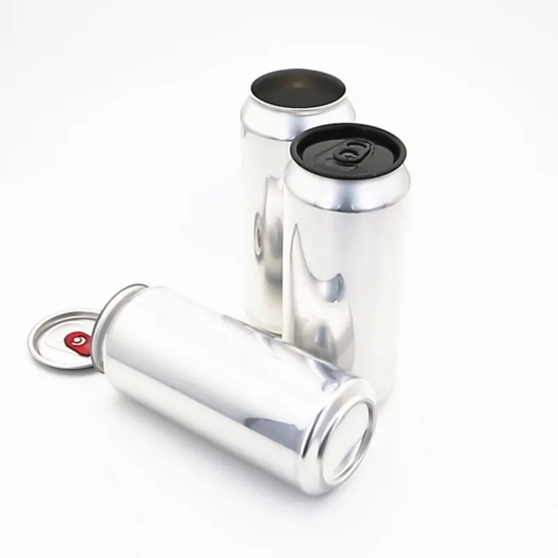 wholesale high quality empty beer can aluminum can beverage can with easy open lid for energy drink juice fruit packing