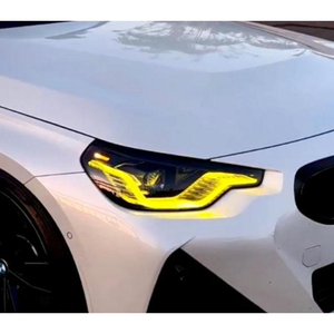 Автомобильный модуль SJC для BMW <span class=keywords><strong>2</strong></span> серии G42 M2 G87 CSL лимонно-желтый DRL модуль фар - Product Image 4