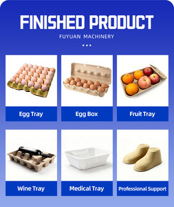 Petite machine de fabrication de barquettes à œufs <span class=keywords><strong>en</strong></span> papier recyclé, ligne de production de barquettes à œufs, machine de formage de barquettes à œufs - Product Image 3