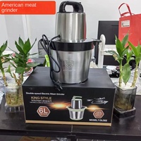 Petit hachoir à viande électrique domestique et broyeur de légumes 6L 8L 12L mélangeur multifonctionnel de capacité