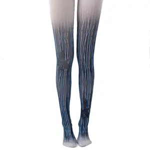 Collant in passerella <span class=keywords><strong>Leggings</strong></span> da donna Designer Preppy collant per gambe personalizzati stile coreano alla moda aderente ragazza - Product Image 1