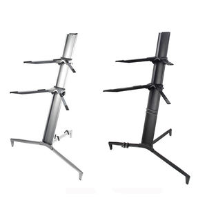 Support de clavier double portable en alliage d'aluminium durable et matière plastique - Product Image 4