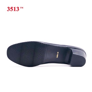 Chaussures habillées pour femmes en cuir noir chaussures à talons pour femmes - Product Image 3