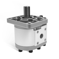 Pompe à engrenages hydraulique Jinding CBN-E500SS 200 bars pour chargeuse-pelleteuse avec 0,5 CV et connexion de 3/8 pouces