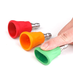 Buses de <span class=keywords><strong>nettoyeur</strong></span> <span class=keywords><strong>haute</strong></span> <span class=keywords><strong>pression</strong></span> rapide 1/4 "avec couvercles en silicone Embouts de buse de pistolet à eau <span class=keywords><strong>haute</strong></span> <span class=keywords><strong>pression</strong></span> - Product Image 3