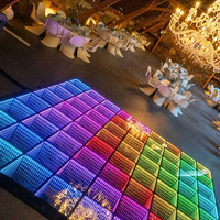 Tapis de contrôleur de sol lumineux led, pour fête, tapis avec voie de marche