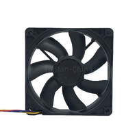 Ventilateur 12 V 120 mm Ventilateur de refroidissement CPU TOPFAN Boîtier d'ordinateur 2 broches/4 broches PWM 12 V CC Débit d'air élevé Faible bruit Ventilateur axial