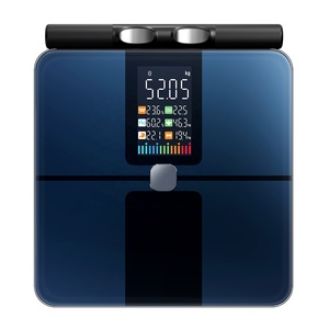 Báscula Inteligente Profesional con 8 Electrodos para Análisis <span class=keywords><strong>de</strong></span> Composición Corporal Segmental <span class=keywords><strong>de</strong></span> Mano a Pie, Modo Atleta, WiFi, Sincronización con App BT, 5 Segmentos - Product Image 1