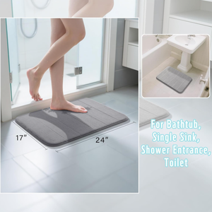 Hấp thụ nhanh chóng đám mây hiện đại như mềm Bộ nhớ bọt chống trượt Tắm <span class=keywords><strong>Mat</strong></span> cho home & khách sạn sử dụng - Product Image 3