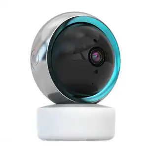 स्मार्ट भित्तिचित्र कैमरा घर वायरलेस वाईफ़ाई निगरानी कैमरा HD रात दृष्टि मोबाइल फोन रिमोट कंट्रोल देख कैमरा